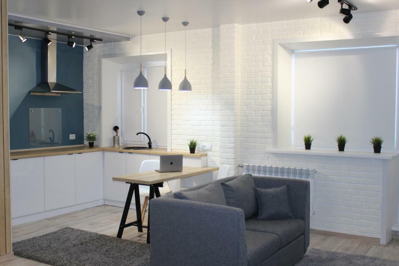 Студия "Loft" Apartment Pavlodar Exterior foto